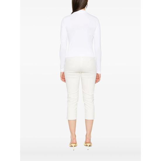 JACQUEMUS White Long Sleeve Sweatshirt TSW00155AJ00124100