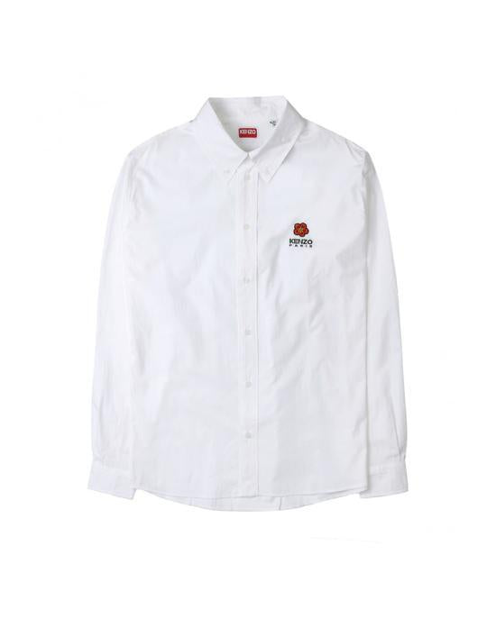 KENZO Long Sleeve Shirt for Men FD55CH4109LH01 WHITE DOM