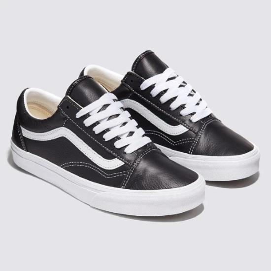 Vans Men’s Low-Top Canvas Sneakers White Black VN000CP5BPB1 DOM