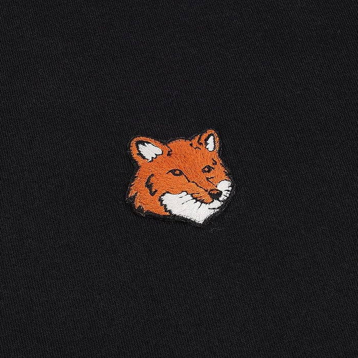 Maison Kitsune Women Fox Head Regular T-Shirt White Cotton