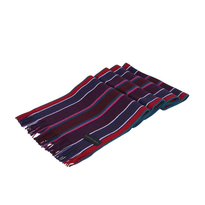 Paul Smith Merino Wool Rainbow Scarf