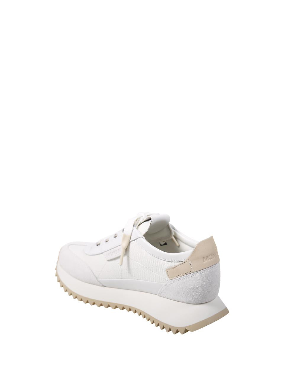Moncler Leather Low-Top Sneakers White Women’s