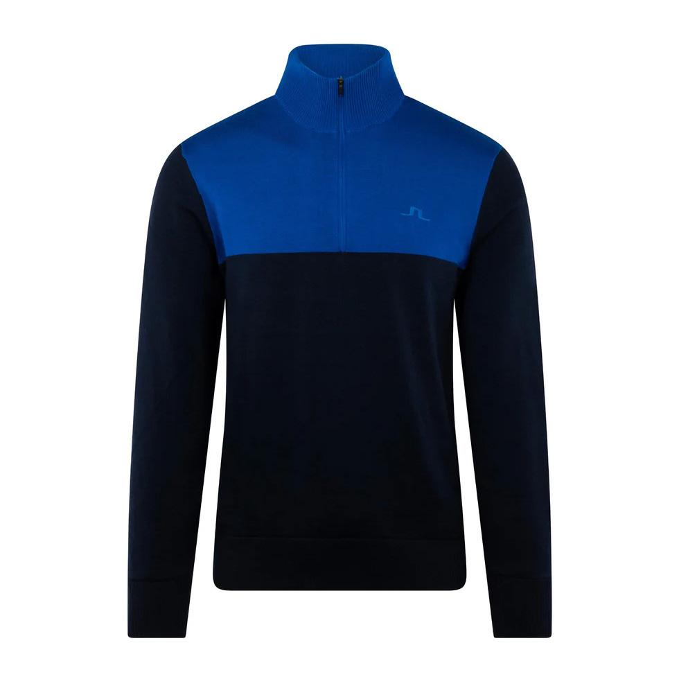 J LINDEBERG Jeff Windbreaker Sweater Navy Men's Top AMKW09397 6855