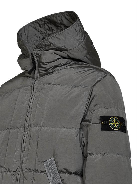 STONE ISLAND Women’s Down Puffer Jacket 4100019 S0019 V0060 GRAY DOM