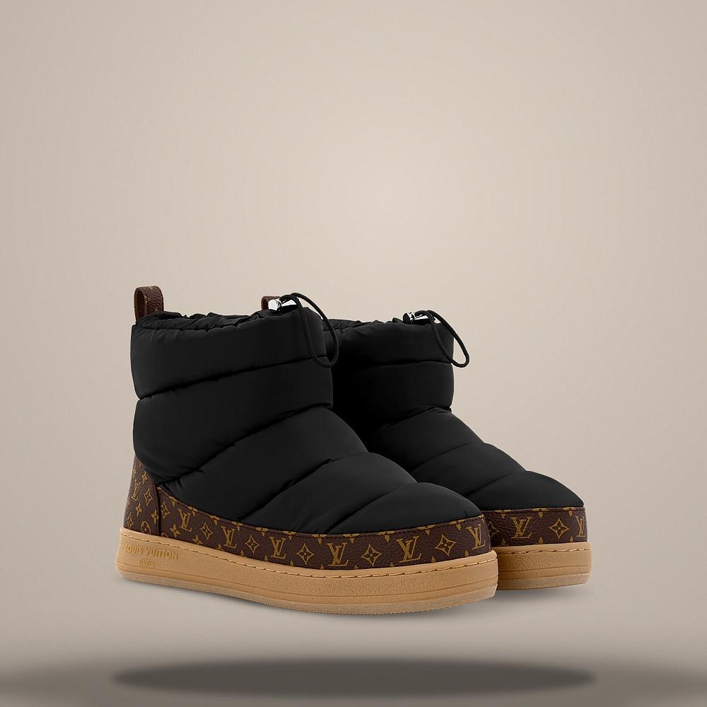 Louis Vuitton Black LV Cloud Ankle Boot Sneakers Low Top 1AIVJ7