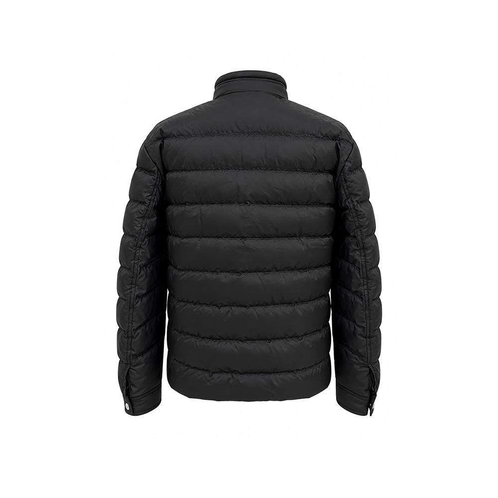 PRADA Black Goose Down Short Puffer Jacket for Men