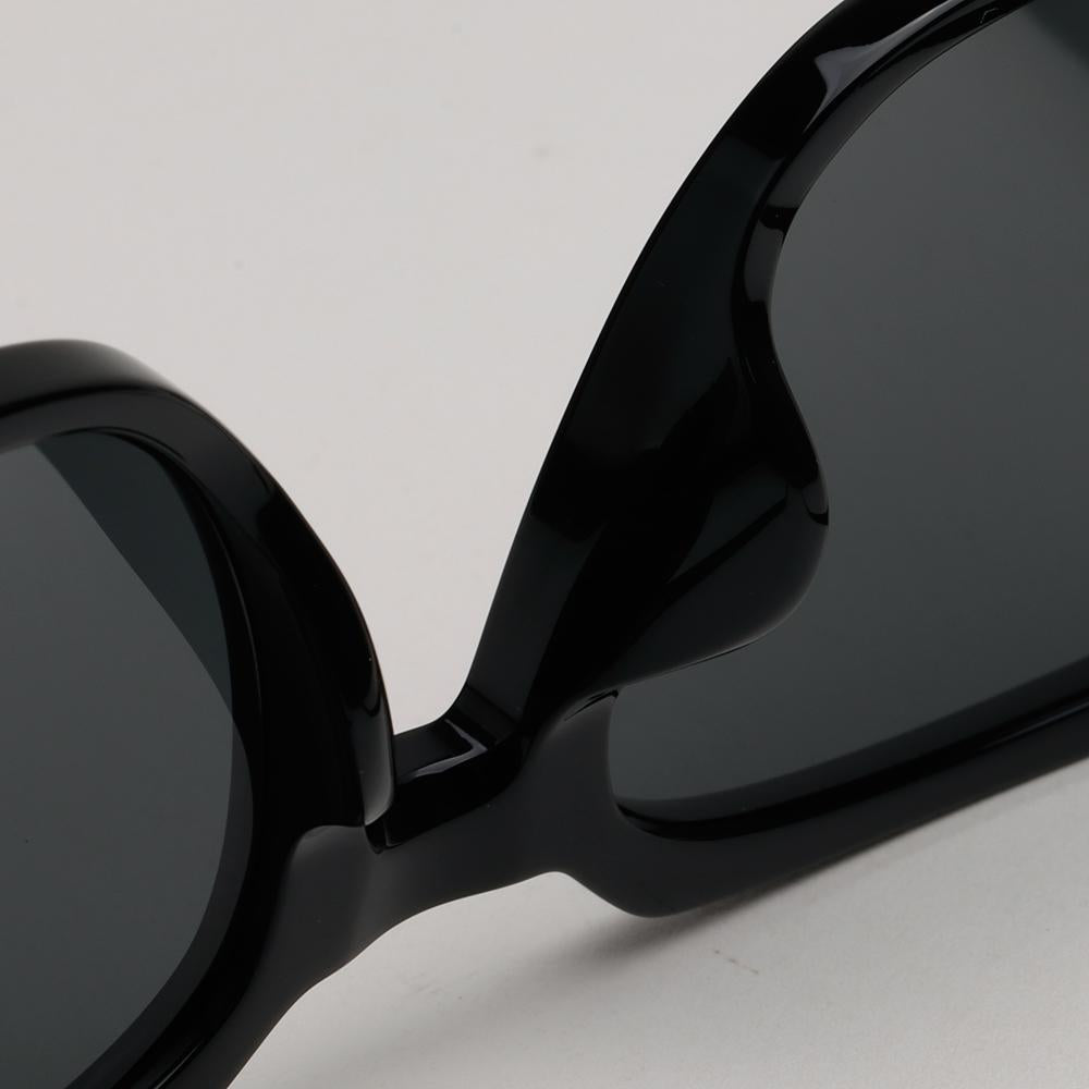 Saint Laurent Unisex Asian Fit Square Acetate Sunglasses SLM146K 001