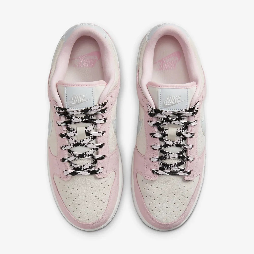 Nike Women’s Dunk Low LX Pink Foam Pure Platinum Sneakers