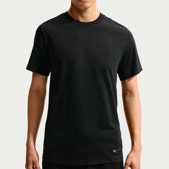 Nike Short Sleeve T-Shirt for Men HQ3717 010 DOM