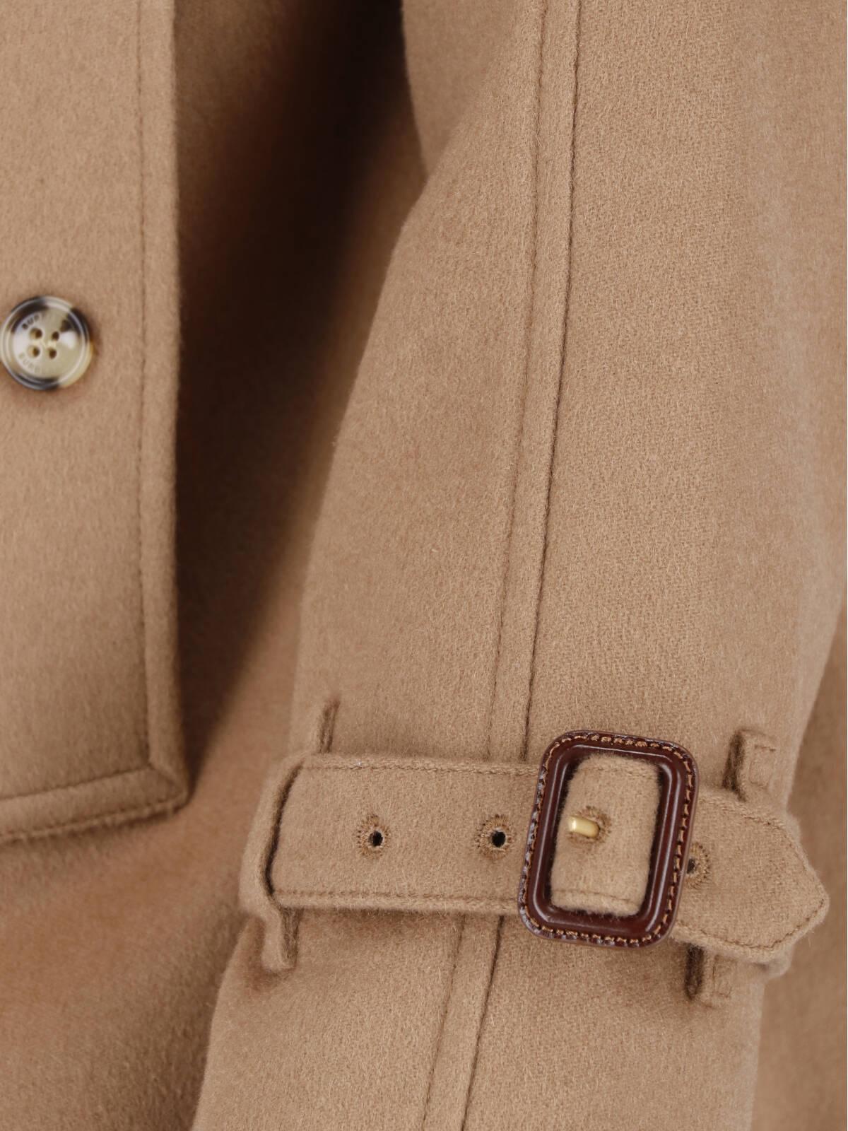 BURBERRY Beige Cotton Trench Coat for Women