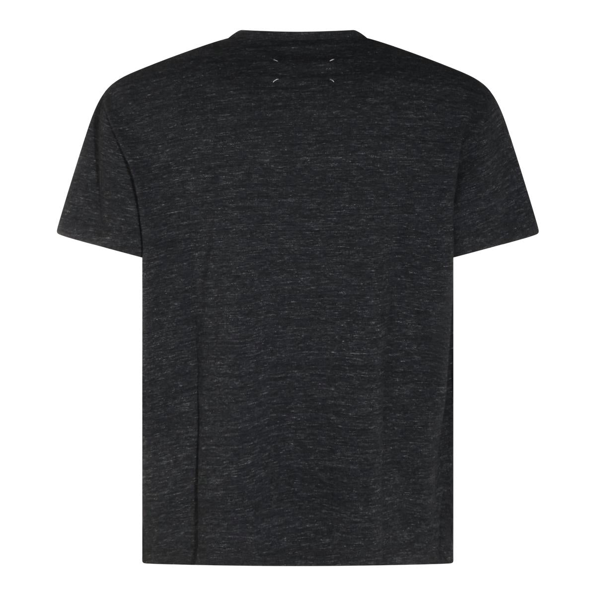 Maison Margiela Short Sleeve Cotton T-Shirt Beige Men