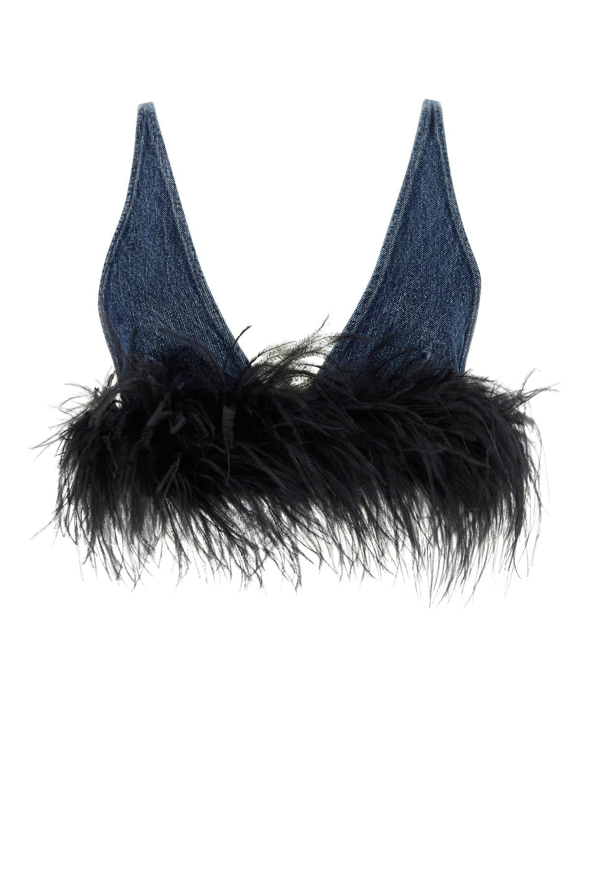 Miu Miu Black Bustier Knit Cardigan