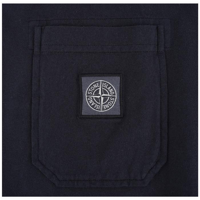 STONE ISLAND Organic Cotton Jersey Logo Patch Slim Fit T-Shirt