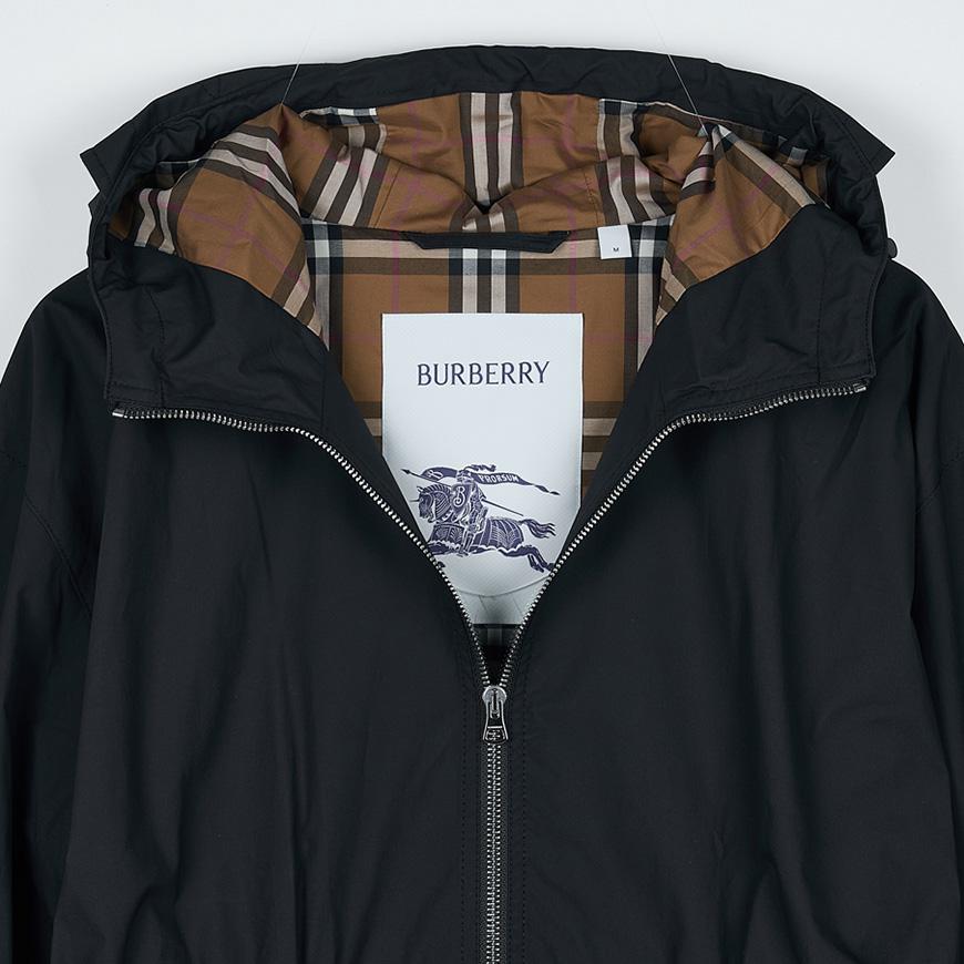 BURBERRY Women’s Medley Drawstring Jacket A1189 Black