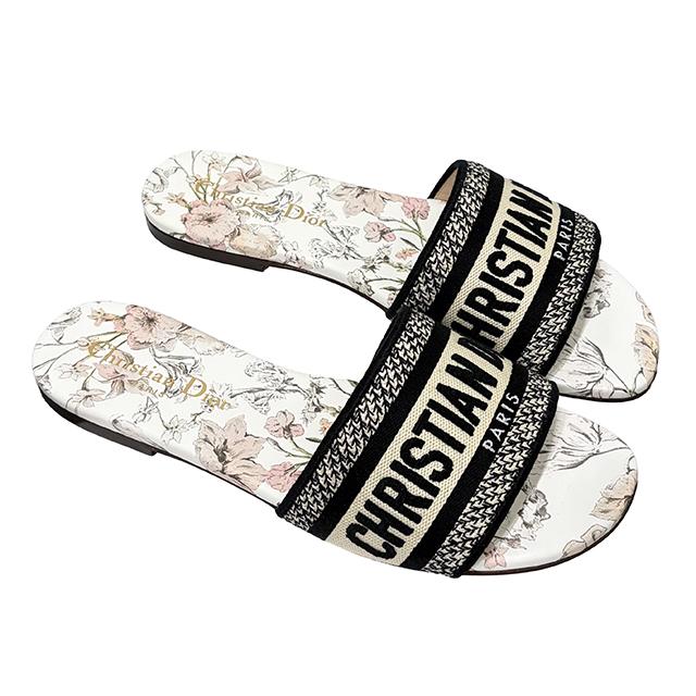 DIOR Dioriviera Dway Millefiori Sandals Women’s Multicolor