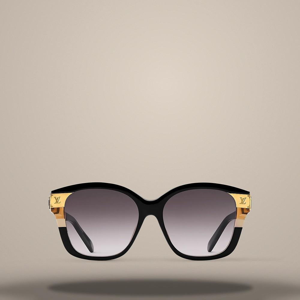 Louis Vuitton LV Petit Soupson Square Sunglasses Z3182E