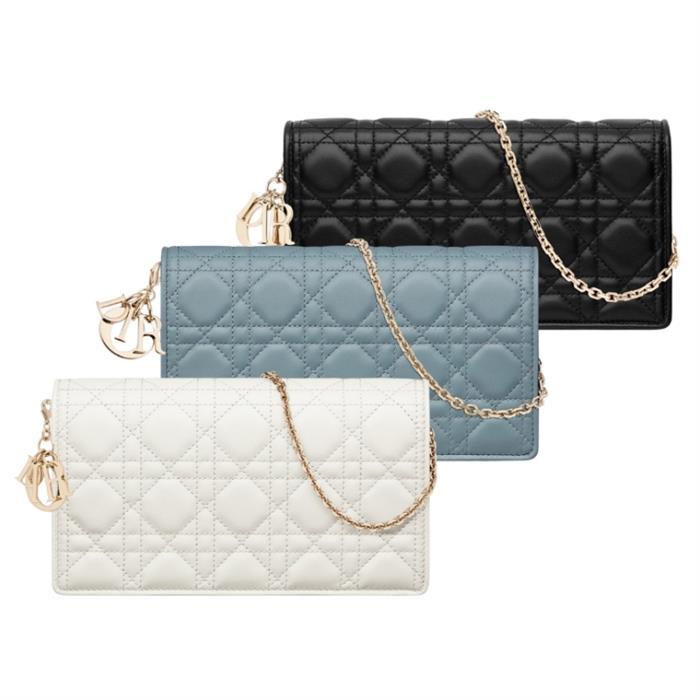 DIOR Lady Dior Lambskin Pouch S0204ONMJ M