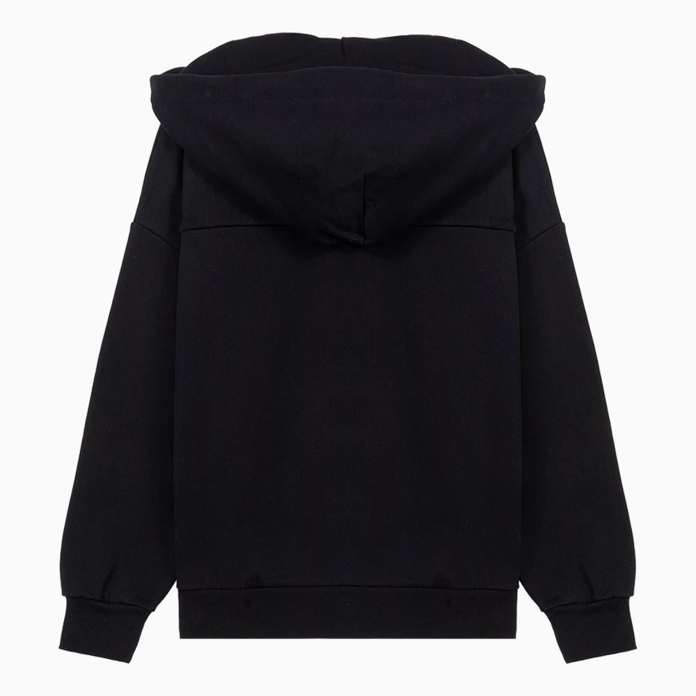 Alexander Mcqueen Graffiti Logo Print Black Women’s Hoodie