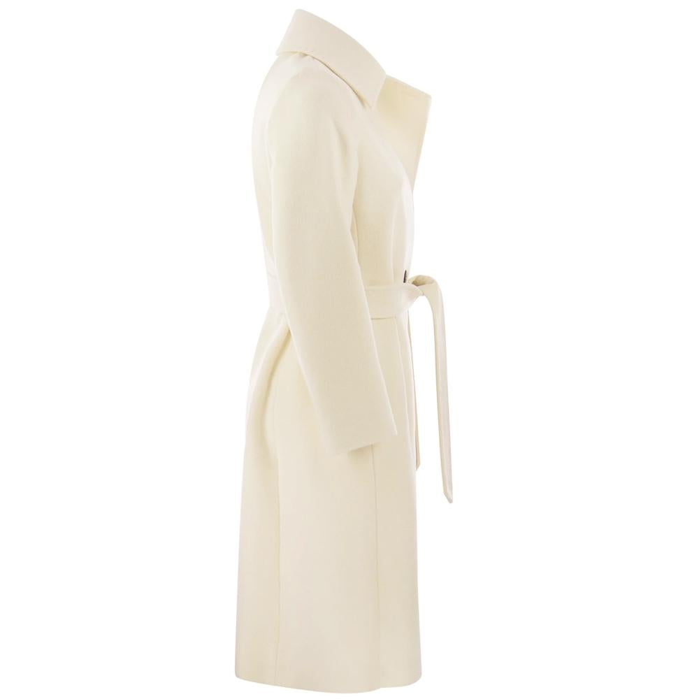 Max Mara Women’s Belted Wool Coat 2360162133 001