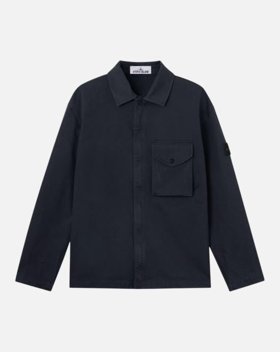 STONE ISLAND Long Sleeve Shirt for Men L2S15 1200001 S0404 V002A NAVY DOM