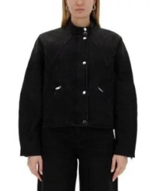 Isabel Marant CHADY Denim Jacket Black