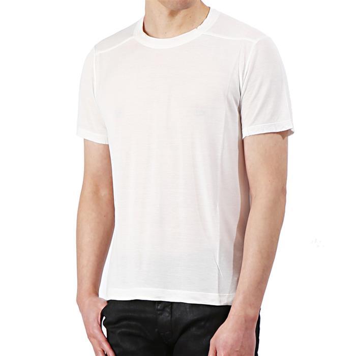 Rick Owens Shoulder-Line T-Shirt White Men’s Top