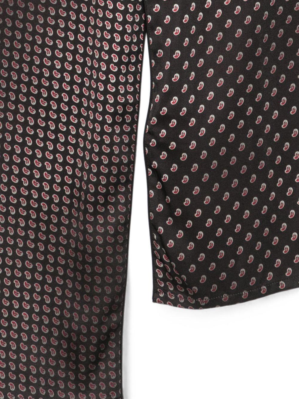 Maison Margiela Black Wool Scarf