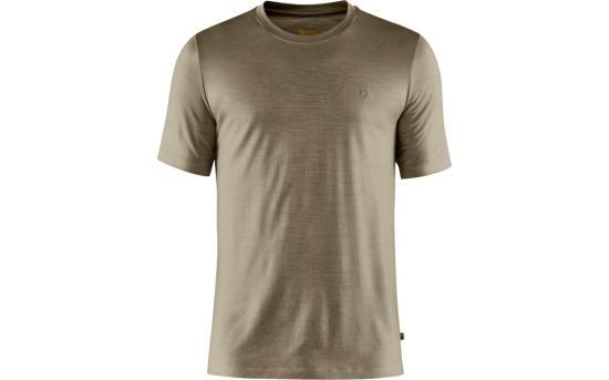 Fjallraven Light Olive Short Sleeve T-Shirt for Men