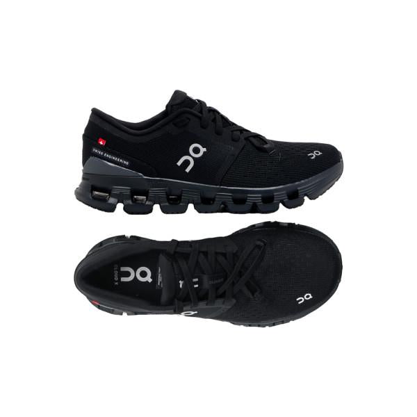ON RUNNING Cloud X4 Women’s Running Sneakers Black Eclipse