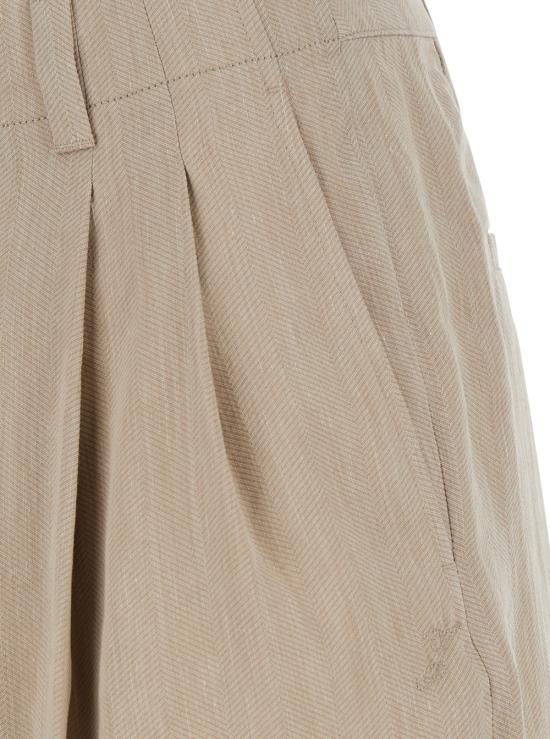 JACQUEMUS Pastro Pleat Bermuda Shorts Beige Men’s SOM00537 AW00738