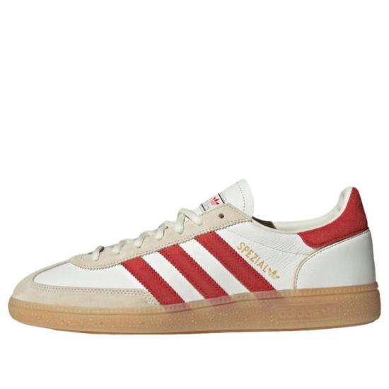 Adidas White Leather Low-Top Sneakers for Men IH6587 DOM