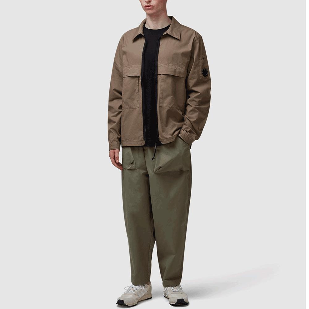 CP Company Organic Gabardine Overshirt Jacket Men’s 17CMOS125A 110143G 359