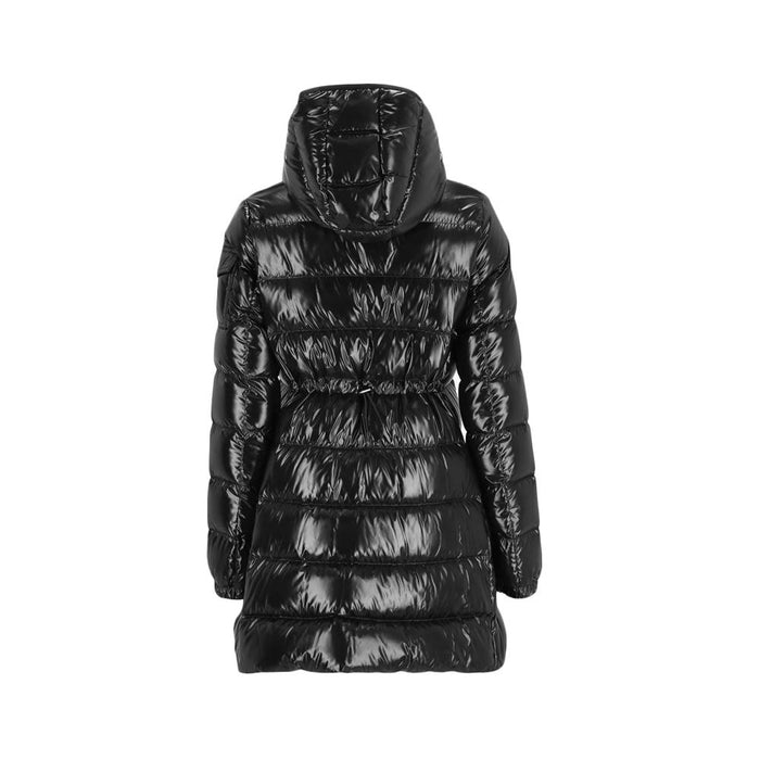 Moncler Courcelles Logo Patch Puffer Jacket Black 1C00002 597Z8 999