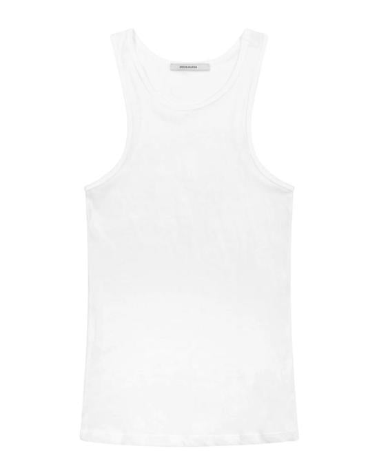 Entire Studios White Sleeveless T-Shirt ENTU261 PRSL 051