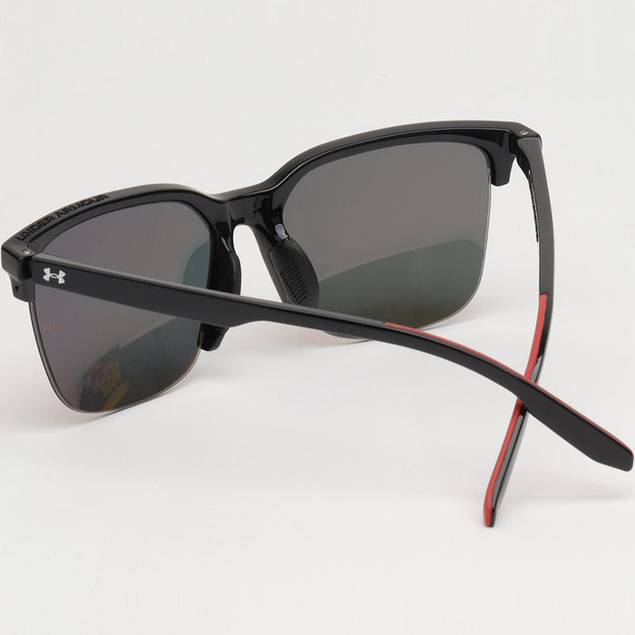 Under Armour Mirror Semi-Rimless Lightweight Sport Sunglasses