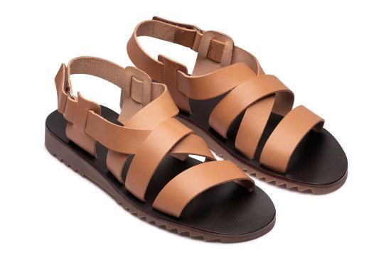 PARABOOT Leather Sandals Women’s Slide Sandals 221902 DOM