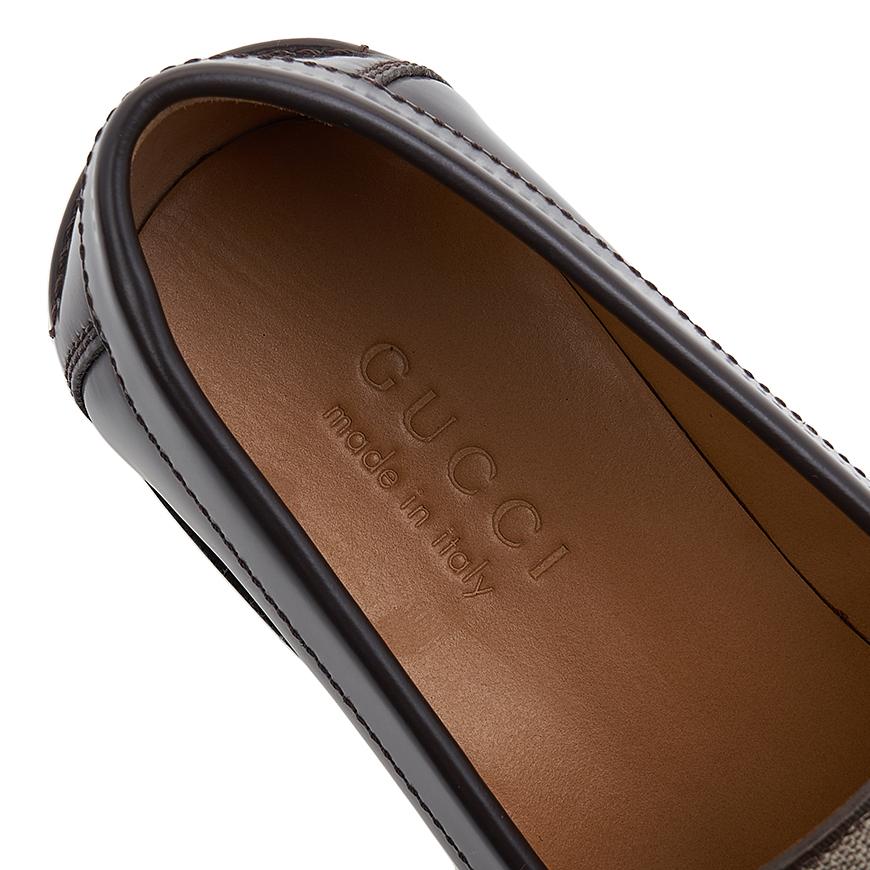 GUCCI Men’s GG Buckle Loafers 762312 17X30 2143