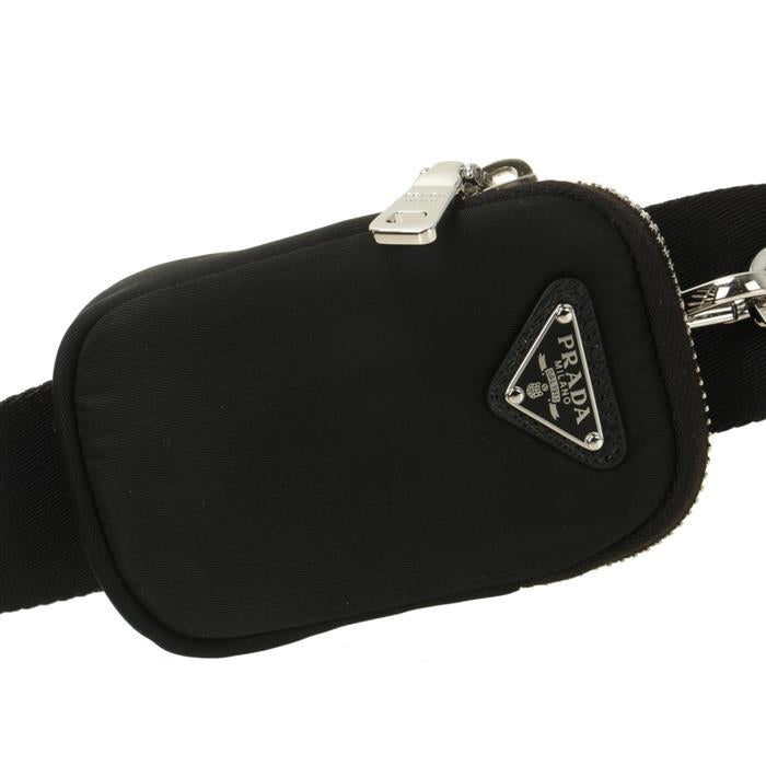 PRADA Re-Nylon Mini Shoulder Bag Black