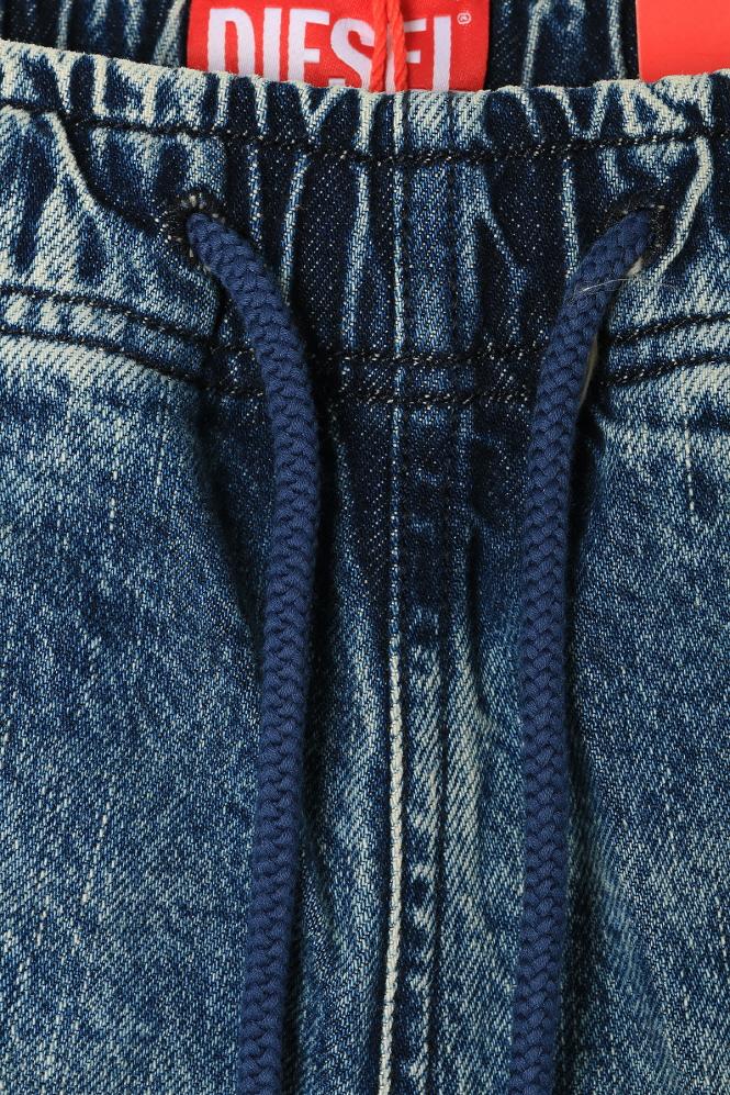 DIESEL Medium Blue Daxfors Sweat Jeans Jogger Pants Unisex A175740ABCP 01