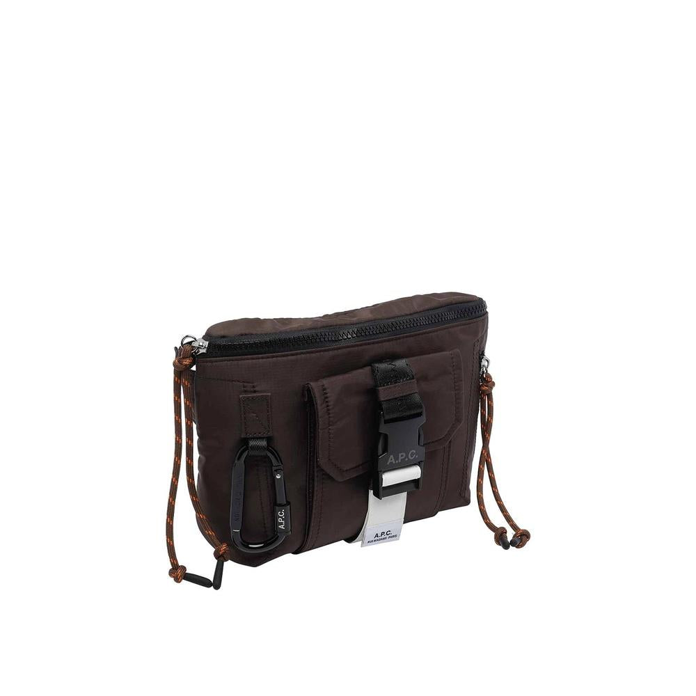A.P.C. Trek Nylon Waist Bag Hip Pack Black