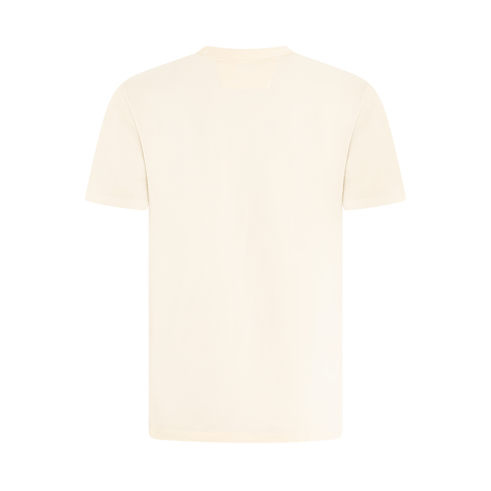 CP Company Short Sleeve Pocket T-Shirt Cream 16CMTS211A