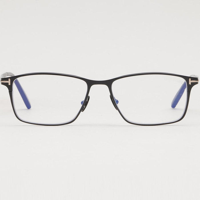 TOM FORD Titanium Blue Light Blocking Unisex Eyeglasses Frame Black