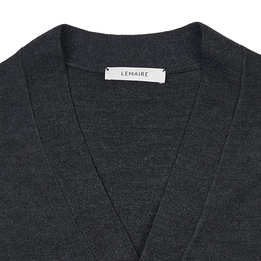 Lemaire Women’s Relaxed Twist Knit Cardigan Black