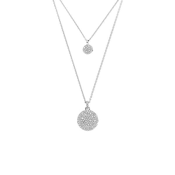 Swarovski Layered Pendant Necklace for Women 5684244 Sublima Meteora