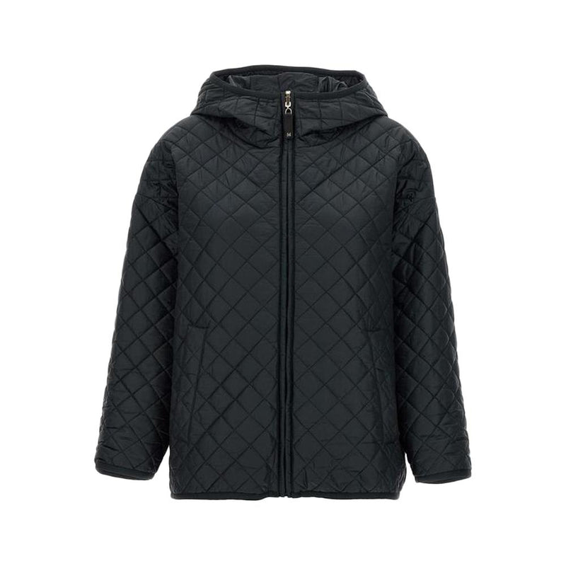 Max Mara Reversible Quilted Down Puffer Jacket Black 2529486074 009