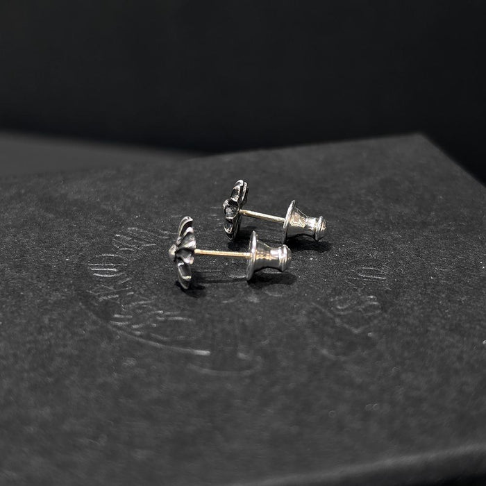 Chrome Hearts Cross Plus Silver Single Earring