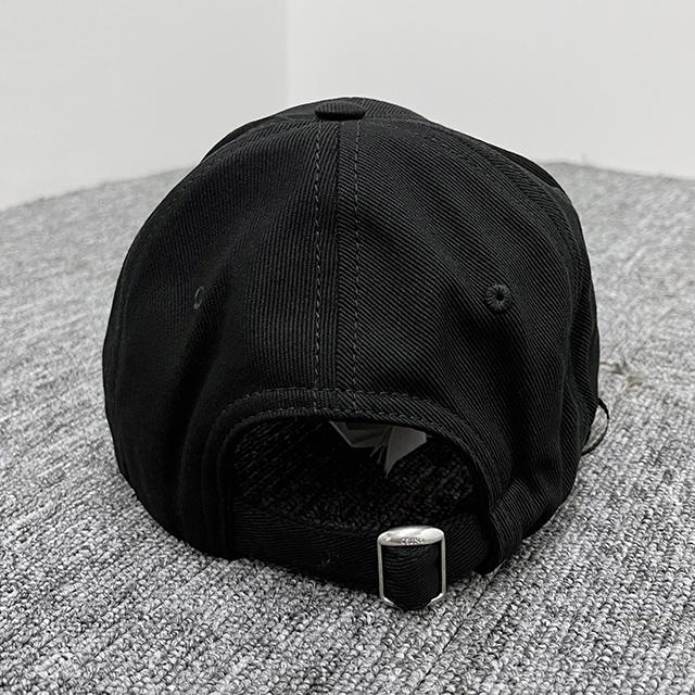 CELINE Triomphe Ricolieu Baseball Cap Navy