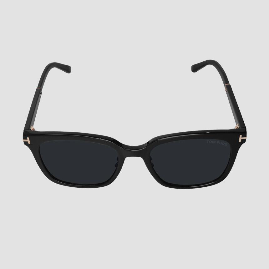 TOM FORD Black Gold Acetate Asian Fit Sunglasses TF1245K 01A