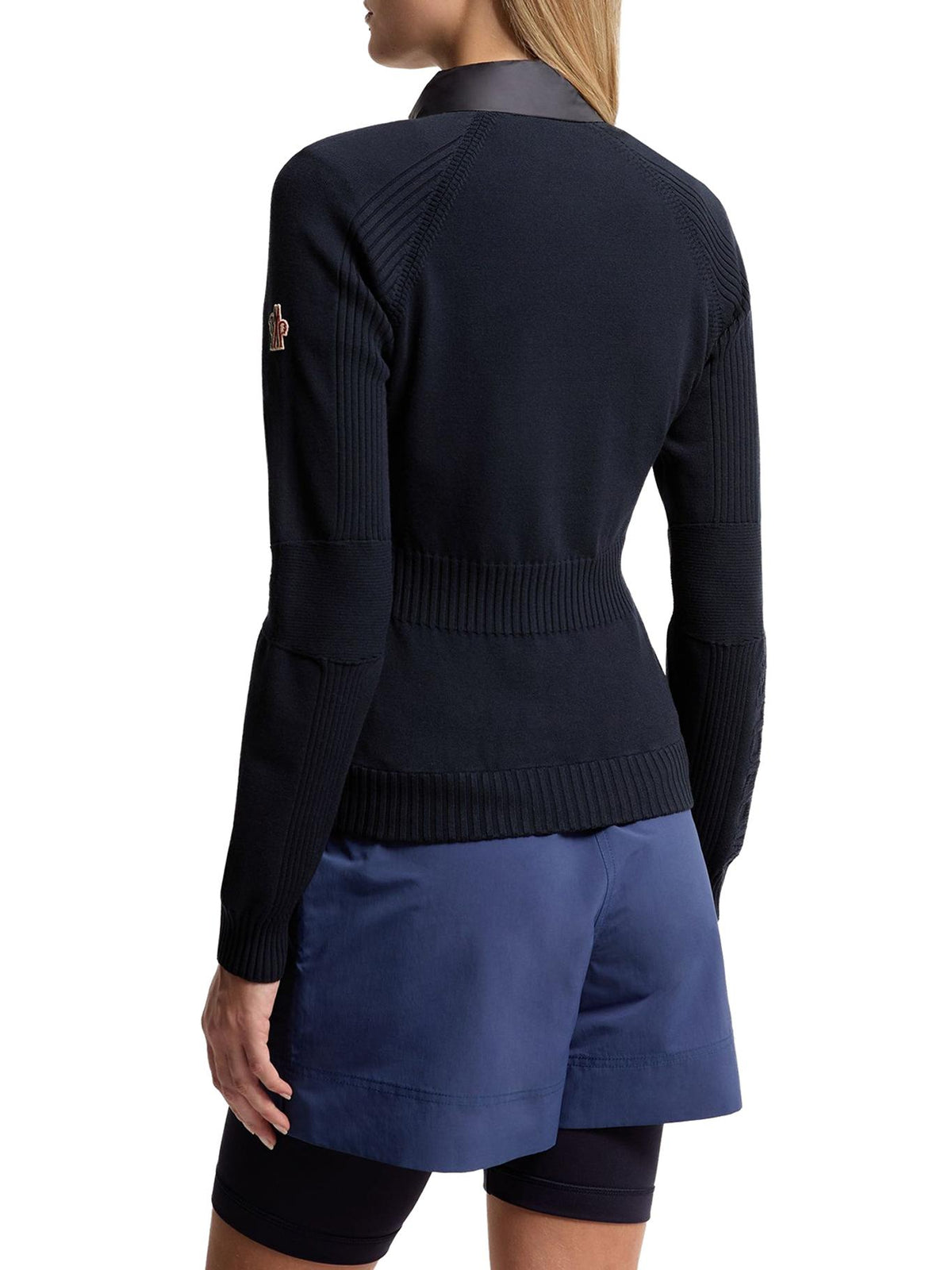 Moncler Navy Knit Cardigan