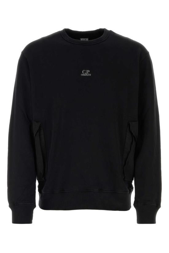 CP Company Black Long Sleeve Sweatshirt